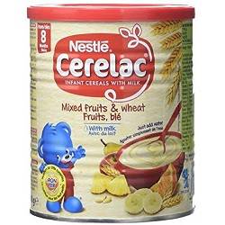 نستله سرلاک گندم و میوه قوطی 400گرم